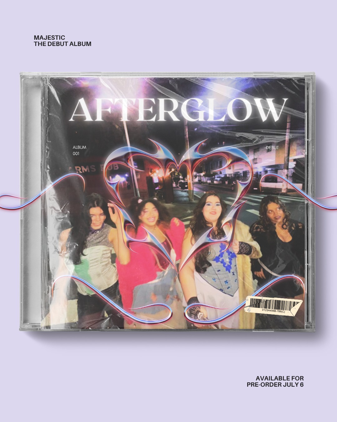 Capa do album Afterglow versao 1